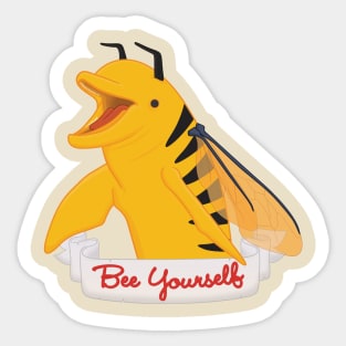 Bee Yourself Sticker